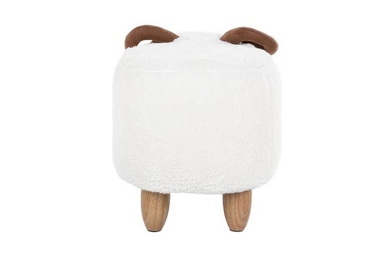 Kobara Sittpuff - Vit - Möbler - Fåtölj & stolar - Pall & puff - Sittpuff