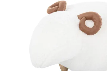 Kobara Sittpuff - Vit - Möbler - Fåtölj & stolar - Pall & puff - Sittpuff