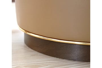 Lackawanna Sittpuff 42 cm - Beige - Möbler - Fåtölj & stolar - Pall & puff - Sittpuff