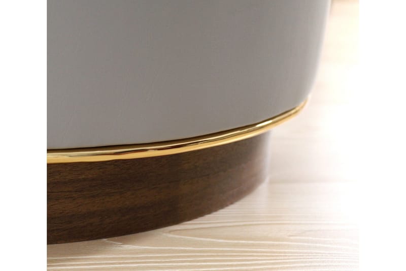 Lackawanna Sittpuff 42 cm - Grå - Möbler - Fåtölj & stolar - Pall & puff - Sittpuff