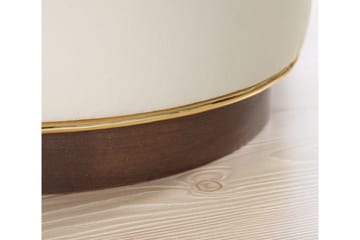 Lackawanna Sittpuff 42 cm - Ljusbeige - Möbler - Fåtölj & stolar - Pall & puff - Sittpuff