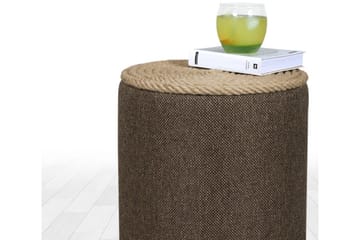 Larada Sittpuff 31 cm - Brun - Möbler - Fåtölj & stolar - Pall & puff - Sittpuff