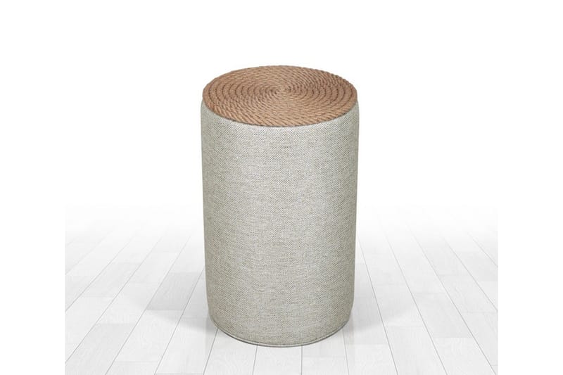 Larada Sittpuff 31 cm - Grå - Möbler - Fåtölj & stolar - Pall & puff - Sittpuff