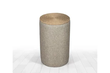 Larada Sittpuff 31 cm - Mörkbeige - Möbler - Fåtölj & stolar - Pall & puff - Sittpuff