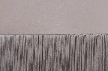 Lefurgy Sittpuff med Fransar Sammet - Beige - Möbler - Fåtölj & stolar - Pall & puff - Sittpuff