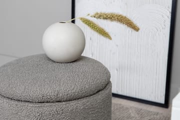 Limpen Sittpuff - Greige - Möbler - Fåtölj & stolar - Pall & puff - Sittpuff