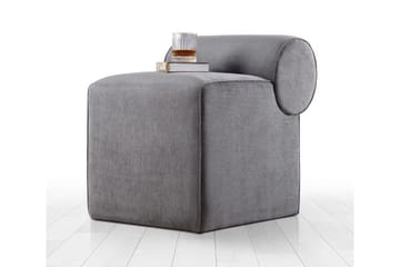 Linburg Sittpuff 45 cm - Grå - Möbler - Fåtölj & stolar - Pall & puff - Sittpuff