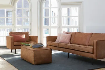 Lissbon Sittpuff - Brun - Möbler - Fåtölj & stolar - Pall & puff - Sittpuff