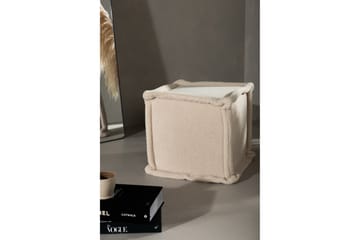 Castine Sittpuff - Vit - Möbler - Fåtölj & stolar - Pall & puff - Sittpuff
