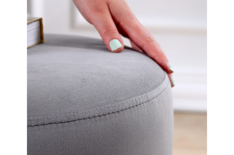 Lockport Sittpuff 38 cm - Grå - Möbler - Fåtölj & stolar - Pall & puff - Sittpuff