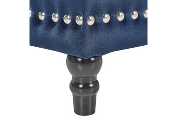 Sittpuff Loretto Blå - Blå - Möbler - Fåtölj & stolar - Pall & puff - Sittpuff