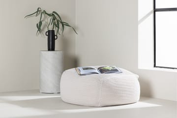 Luca Sittpuff - Cream - Möbler - Fåtölj & stolar - Pall & puff - Sittpuff