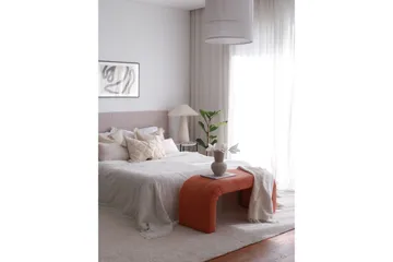 Manav Sittpuff 106 cm - Korall - Möbler - Fåtölj & stolar - Pall & puff - Sittpuff