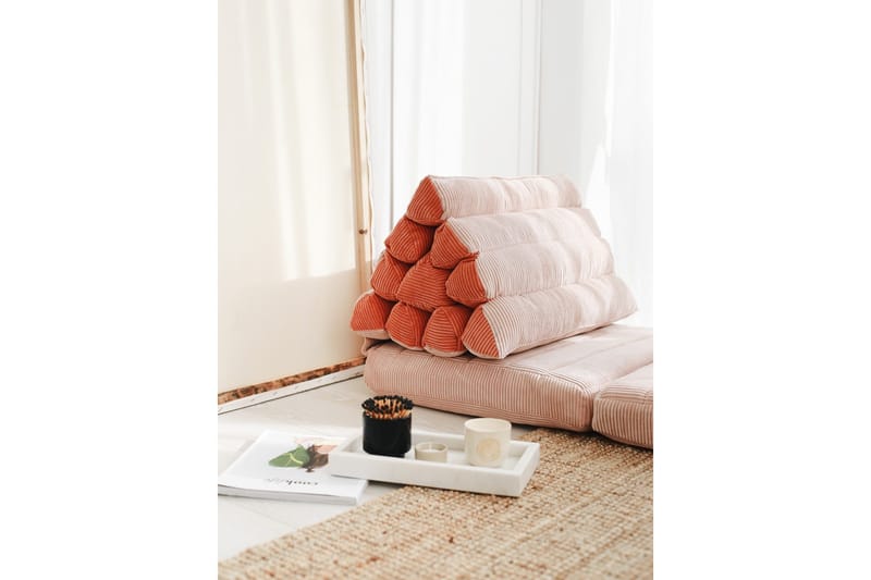 Mangeram Sittpuff 154 cm - Rosa - Möbler - Fåtölj & stolar - Pall & puff - Sittpuff