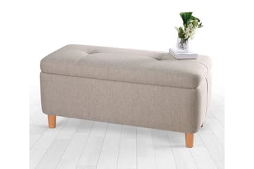 Mansi Sittpuff 100 cm - Beige - Möbler - Fåtölj & stolar - Pall & puff - Sittpuff