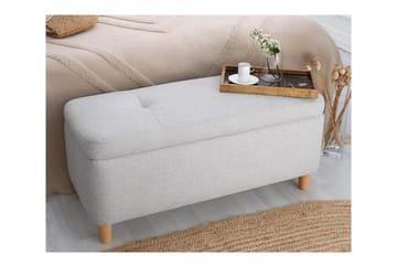 Mansi Sittpuff 100 cm - Ljusgrå - Möbler - Fåtölj & stolar - Pall & puff - Sittpuff