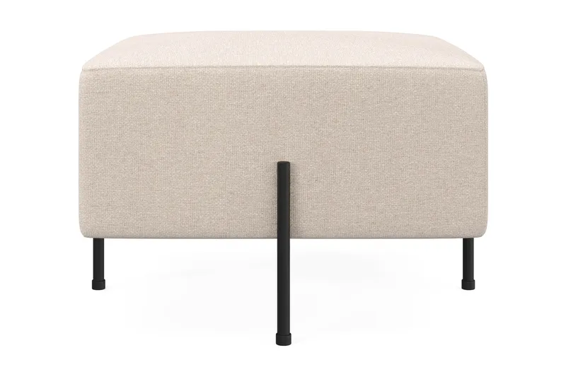 Menard Compact Sittpuff 60 cm Kvadratisk, Beige