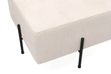 Menard Compact Sittpuff 60 cm Kvadratisk - Beige - Möbler - Fåtölj & stolar - Pall & puff - Sittpuff