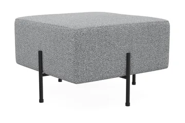 Menard Compact Sittpuff 60 cm Kvadratisk - Grå - Möbler - Fåtölj & stolar - Pall & puff - Sittpuff