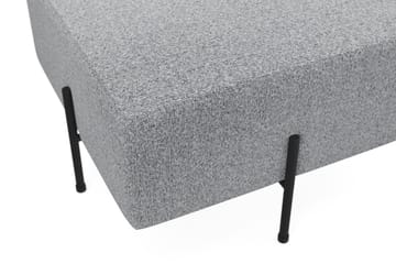 Menard Compact Sittpuff 60 cm Kvadratisk - Grå - Möbler - Fåtölj & stolar - Pall & puff - Sittpuff