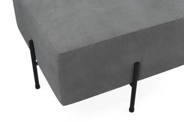 Menard Compact Sittpuff 60 cm Kvadratisk - Grå - Möbler - Fåtölj & stolar - Pall & puff - Sittpuff