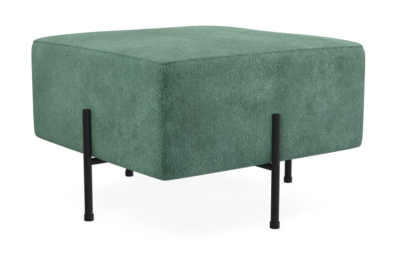 Menard Compact Sittpuff 60 cm Kvadratisk - Grön - Möbler - Fåtölj & stolar - Pall & puff - Sittpuff
