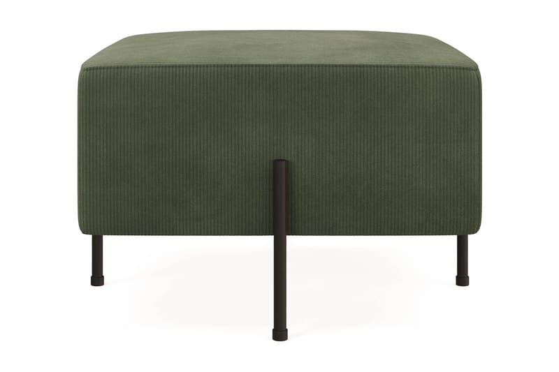 Menard Compact Sittpuff 60 cm Kvadratisk - Grön - Möbler - Fåtölj & stolar - Pall & puff - Sittpuff