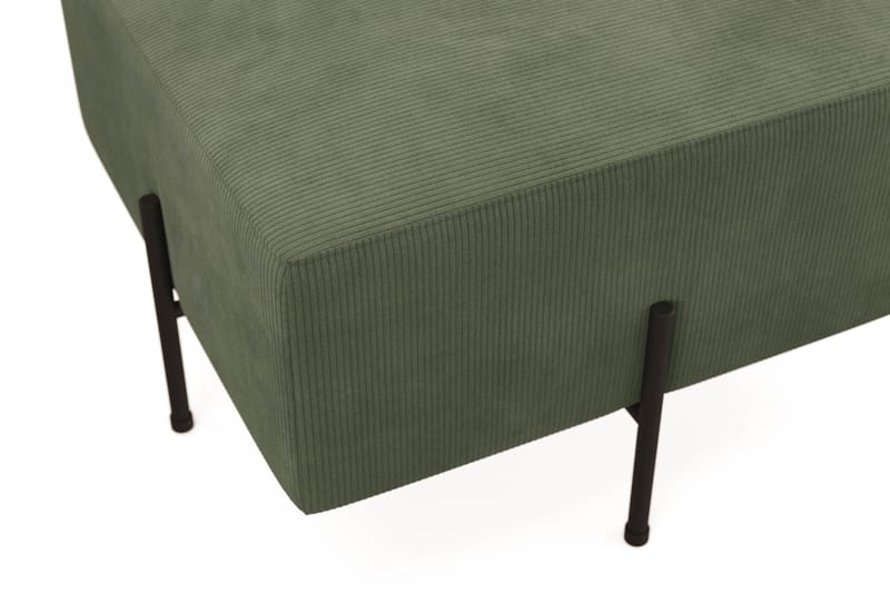 Menard Compact Sittpuff 60 cm Kvadratisk - Grön - Möbler - Fåtölj & stolar - Pall & puff - Sittpuff