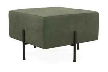 Menard Compact Sittpuff 60 cm Kvadratisk - Grön - Möbler - Fåtölj & stolar - Pall & puff - Sittpuff