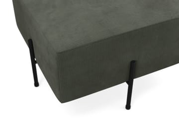 Menard Compact Sittpuff 60 cm Kvadratisk - Mörkgrön - Möbler - Fåtölj & stolar - Pall & puff - Sittpuff