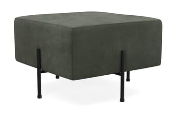 Menard Compact Sittpuff 60 cm Kvadratisk - Mörkgrön - Möbler - Fåtölj & stolar - Pall & puff - Sittpuff