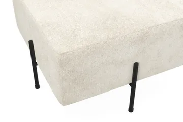 Menard Compact Sittpuff 60 cm Kvadratisk - Vit - Möbler - Fåtölj & stolar - Pall & puff - Sittpuff