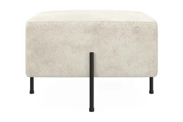 Menard Compact Sittpuff 60 cm Kvadratisk - Vit - Möbler - Fåtölj & stolar - Pall & puff - Sittpuff