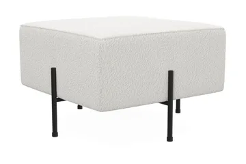 Menard Compact Sittpuff 60 cm Kvadratisk - Vit - Möbler - Fåtölj & stolar - Pall & puff - Sittpuff