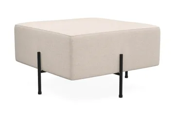Menard Compact Sittpuff 70 cm Kvadratisk - Beige - Möbler - Fåtölj & stolar - Pall & puff - Sittpuff