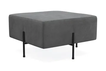 Menard Compact Sittpuff 70 cm Kvadratisk - Grå - Möbler - Fåtölj & stolar - Pall & puff - Sittpuff