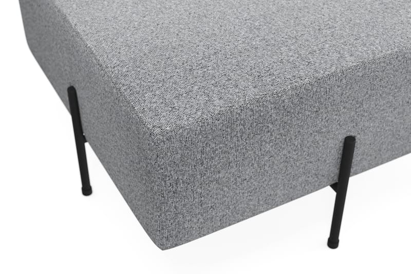 Menard Compact Sittpuff 70 cm Kvadratisk - Grå - Möbler - Fåtölj & stolar - Pall & puff - Sittpuff