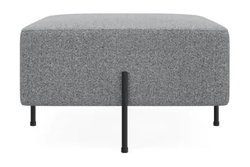 Menard Compact Sittpuff 70 cm Kvadratisk - Grå - Möbler - Fåtölj & stolar - Pall & puff - Sittpuff