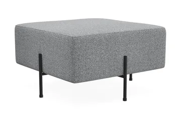 Menard Compact Sittpuff 70 cm Kvadratisk - Grå - Möbler - Fåtölj & stolar - Pall & puff - Sittpuff