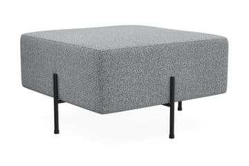 Menard Compact Sittpuff 70 cm Kvadratisk - Grå - Möbler - Fåtölj & stolar - Pall & puff - Sittpuff