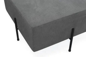 Menard Compact Sittpuff 70 cm Kvadratisk - Grå - Möbler - Fåtölj & stolar - Pall & puff - Sittpuff