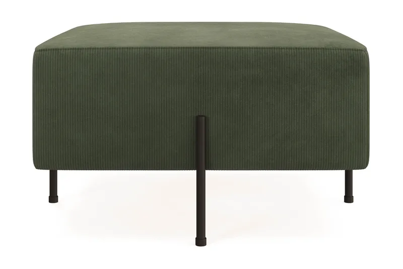 Menard Compact Sittpuff 70 cm Kvadratisk, Grön