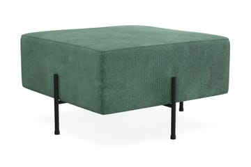 Menard Compact Sittpuff 70 cm Kvadratisk - Grön - Möbler - Fåtölj & stolar - Pall & puff - Sittpuff