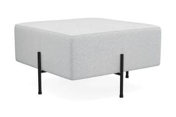 Menard Compact Sittpuff 70 cm Kvadratisk - Ljusgrå - Möbler - Fåtölj & stolar - Pall & puff - Sittpuff