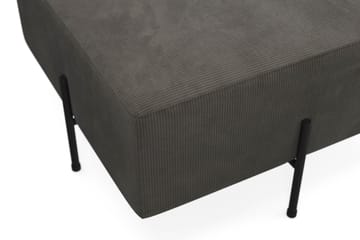 Menard Compact Sittpuff 70 cm Kvadratisk - Mörkgrå - Möbler - Fåtölj & stolar - Pall & puff - Sittpuff