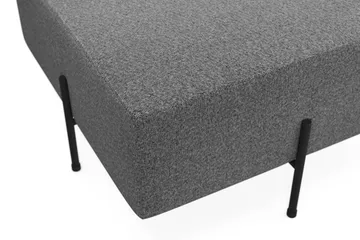 Menard Compact Sittpuff 70 cm Kvadratisk - Mörkgrå - Möbler - Fåtölj & stolar - Pall & puff - Sittpuff