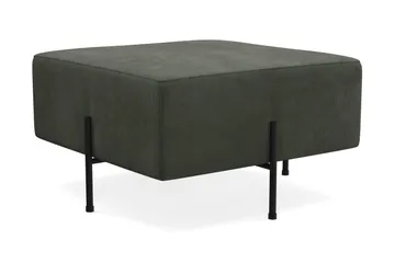 Menard Compact Sittpuff 70 cm Kvadratisk - Mörkgrön - Möbler - Fåtölj & stolar - Pall & puff - Sittpuff