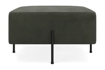 Menard Compact Sittpuff 70 cm Kvadratisk - Mörkgrön - Möbler - Fåtölj & stolar - Pall & puff - Sittpuff