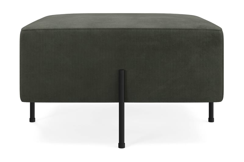 Menard Compact Sittpuff 70 cm Kvadratisk - Mörkgrön - Möbler - Fåtölj & stolar - Pall & puff - Sittpuff