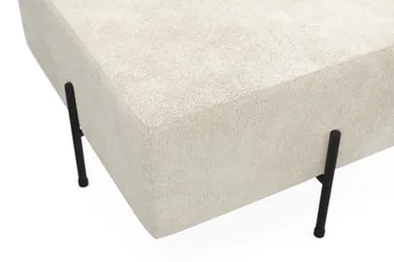 Menard Compact Sittpuff 70 cm Kvadratisk - Vit - Möbler - Fåtölj & stolar - Pall & puff - Sittpuff